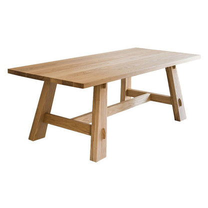 Pine Wooden Rectangle Table Modern Dining Table with Trestle Base for Restaurant Without Chairs Clearhalo ' dining_table' 'Dining Tables & Seating' 'Dining Tables' 'furn' 'furn_dining_table' 'Furniture' 'furniture_dining_table' 'Kitchen & Dining Furniture' 'kitchen&dining_furn' 'kitchen' 'kitchen_dining_table' 3725818