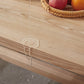 Pine Wooden Rectangle Table Modern Dining Table with Trestle Base for Restaurant Clearhalo ' dining_table' 'Dining Tables & Seating' 'Dining Tables' 'furn' 'furn_dining_table' 'Furniture' 'furniture_dining_table' 'Kitchen & Dining Furniture' 'kitchen&dining_furn' 'kitchen' 'kitchen_dining_table' 3725819