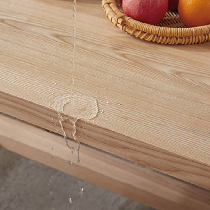 Pine Wooden Rectangle Table Modern Dining Table with Trestle Base for Restaurant Clearhalo ' dining_table' 'Dining Tables & Seating' 'Dining Tables' 'furn' 'furn_dining_table' 'Furniture' 'furniture_dining_table' 'Kitchen & Dining Furniture' 'kitchen&dining_furn' 'kitchen' 'kitchen_dining_table' 3725819
