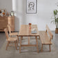 Pine Wooden Rectangle Table Modern Dining Table with Trestle Base for Restaurant Clearhalo ' dining_table' 'Dining Tables & Seating' 'Dining Tables' 'furn' 'furn_dining_table' 'Furniture' 'furniture_dining_table' 'Kitchen & Dining Furniture' 'kitchen&dining_furn' 'kitchen' 'kitchen_dining_table' 3725822