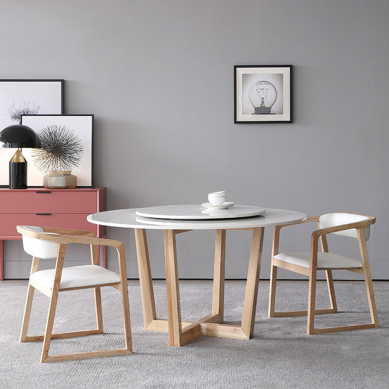 Simplicity Dining Site Table Round Sled Base Dining Room Home Furniture Clearhalo ' dining_table' 'Dining Tables & Seating' 'Dining Tables' 'furn' 'furn_dining_table' 'Furniture' 'furniture_dining_table' 'Kitchen & Dining Furniture' 'kitchen&dining_furn' 'kitchen' 'kitchen_dining_table' 3725824