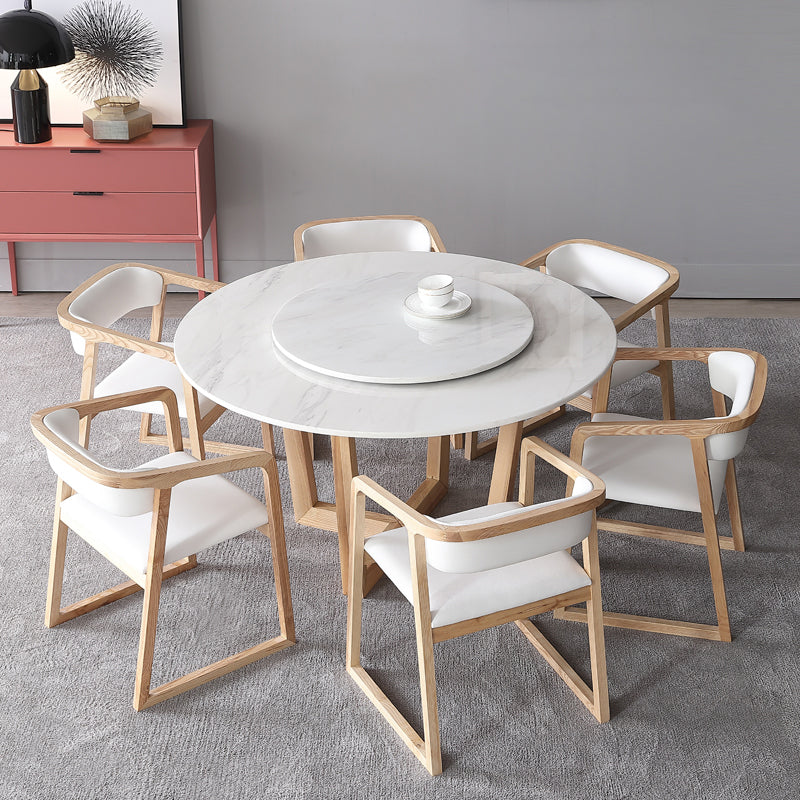 Simplicity Dining Site Table Round Sled Base Dining Room Home Furniture Clearhalo ' dining_table' 'Dining Tables & Seating' 'Dining Tables' 'furn' 'furn_dining_table' 'Furniture' 'furniture_dining_table' 'Kitchen & Dining Furniture' 'kitchen&dining_furn' 'kitchen' 'kitchen_dining_table' 3725826