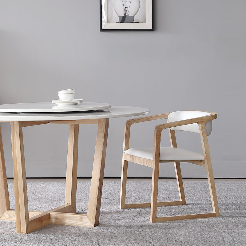 Simplicity Dining Site Table Round Sled Base Dining Room Home Furniture Clearhalo ' dining_table' 'Dining Tables & Seating' 'Dining Tables' 'furn' 'furn_dining_table' 'Furniture' 'furniture_dining_table' 'Kitchen & Dining Furniture' 'kitchen&dining_furn' 'kitchen' 'kitchen_dining_table' 3725827