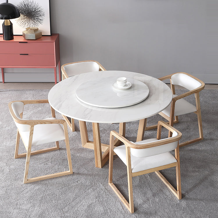 Simplicity Dining Site Table Round Sled Base Dining Room Home Furniture Clearhalo ' dining_table' 'Dining Tables & Seating' 'Dining Tables' 'furn' 'furn_dining_table' 'Furniture' 'furniture_dining_table' 'Kitchen & Dining Furniture' 'kitchen&dining_furn' 'kitchen' 'kitchen_dining_table' 3725828