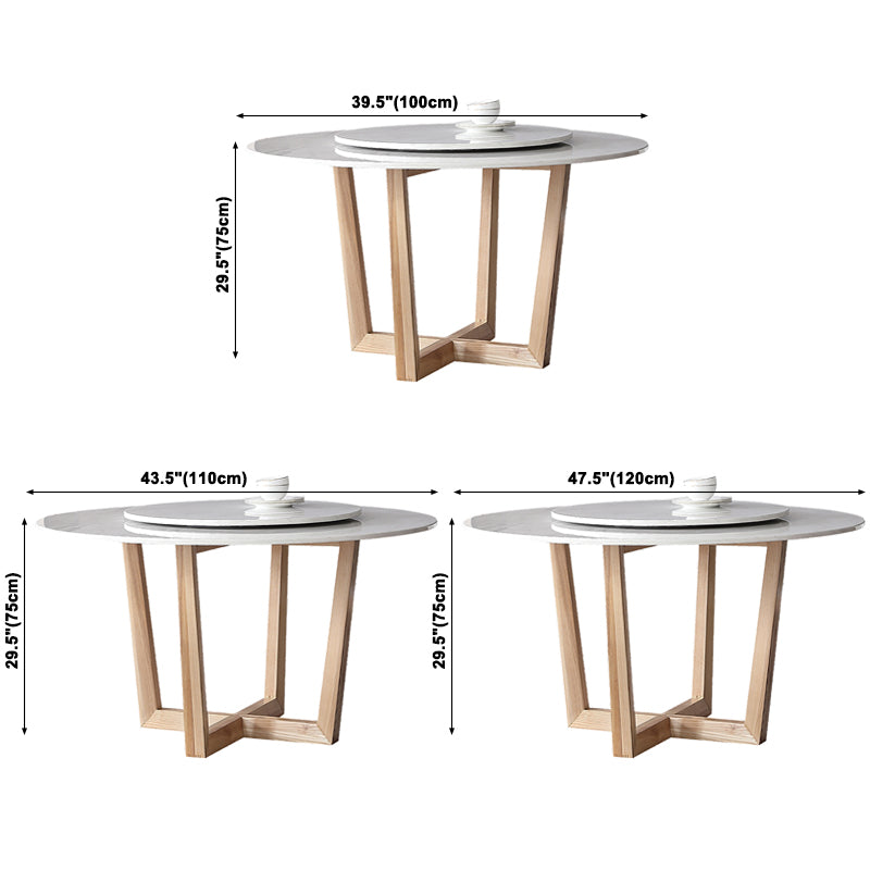 Simplicity Dining Site Table Round Sled Base Dining Room Home Furniture Clearhalo ' dining_table' 'Dining Tables & Seating' 'Dining Tables' 'furn' 'furn_dining_table' 'Furniture' 'furniture_dining_table' 'Kitchen & Dining Furniture' 'kitchen&dining_furn' 'kitchen' 'kitchen_dining_table' 3725833