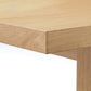 Simple Solid Wood Rectangle Shape Dining Table Khaki Standard Dining Table with Trestle Base Clearhalo ' dining_table' 'Dining Tables & Seating' 'Dining Tables' 'furn' 'furn_dining_table' 'Furniture' 'furniture_dining_table' 'Kitchen & Dining Furniture' 'kitchen&dining_furn' 'kitchen' 'kitchen_dining_table' 3725840