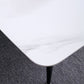 Contemporary Sintered Stone Top Standard Dining Table Rectangle Dining Table for Kitchen Clearhalo ' dining_table' 'Dining Tables & Seating' 'Dining Tables' 'furn' 'furn_dining_table' 'Furniture' 'furniture_dining_table' 'Kitchen & Dining Furniture' 'kitchen&dining_furn' 'kitchen' 'kitchen_dining_table' 3725887