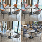 Metal Contemporary Round Dining Table Sintered Stone Dining Table with Pedestal Base Clearhalo ' dining_table' 'Dining Tables & Seating' 'Dining Tables' 'furn' 'furn_dining_table' 'Furniture' 'furniture_dining_table' 'Kitchen & Dining Furniture' 'kitchen&dining_furn' 'kitchen' 'kitchen_dining_table' 3725935