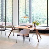 Rectangle 4 Legs Casual Dining Table Wood Color Fixed Table of Pinewood Solid Wood Clearhalo ' dining_table' 'Dining Tables & Seating' 'Dining Tables' 'furn' 'furn_dining_table' 'Furniture' 'furniture_dining_table' 'Kitchen & Dining Furniture' 'kitchen&dining_furn' 'kitchen' 'kitchen_dining_table' 3726004