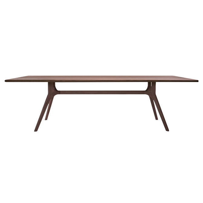 Rectangle 4 Legs Casual Dining Table Wood Color Fixed Table of Pinewood Solid Wood Without Chairs Clearhalo ' dining_table' 'Dining Tables & Seating' 'Dining Tables' 'furn' 'furn_dining_table' 'Furniture' 'furniture_dining_table' 'Kitchen & Dining Furniture' 'kitchen&dining_furn' 'kitchen' 'kitchen_dining_table' 3726008