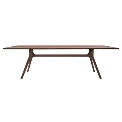 Rectangle 4 Legs Casual Dining Table Wood Color Fixed Table of Pinewood Solid Wood Without Chairs Clearhalo ' dining_table' 'Dining Tables & Seating' 'Dining Tables' 'furn' 'furn_dining_table' 'Furniture' 'furniture_dining_table' 'Kitchen & Dining Furniture' 'kitchen&dining_furn' 'kitchen' 'kitchen_dining_table' 3726008