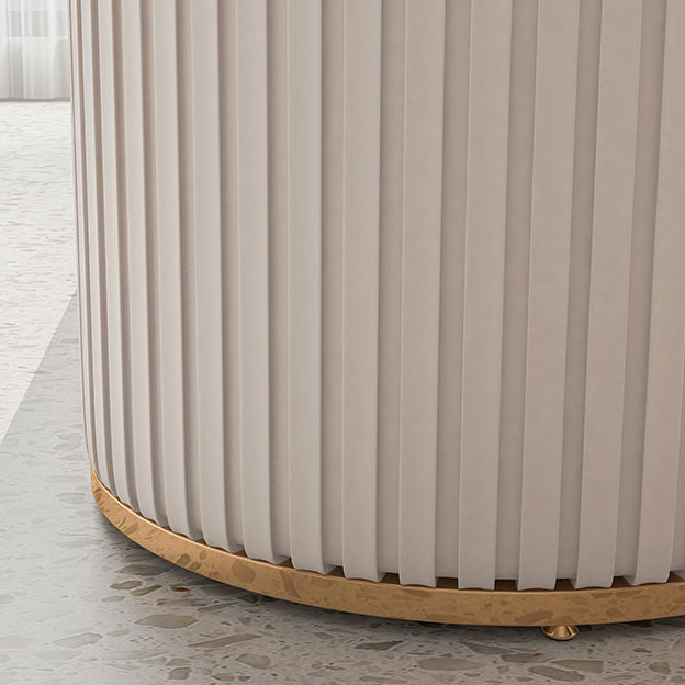 Contemporary Sintered Stone Dining Table Heteromorphic Shape Table with Double Pedestal Clearhalo ' dining_table' 'Dining Tables & Seating' 'Dining Tables' 'furn' 'furn_dining_table' 'Furniture' 'furniture_dining_table' 'Kitchen & Dining Furniture' 'kitchen&dining_furn' 'kitchen' 'kitchen_dining_table' 3739262