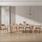 Rectangle Pine Solid Wood Table Modern Dining Table with 4 Legs, in Nature Clearhalo ' dining_table' 'Dining Tables & Seating' 'Dining Tables' 'furn' 'furn_dining_table' 'Furniture' 'furniture_dining_table' 'Kitchen & Dining Furniture' 'kitchen&dining_furn' 'kitchen' 'kitchen_dining_table' 3739270