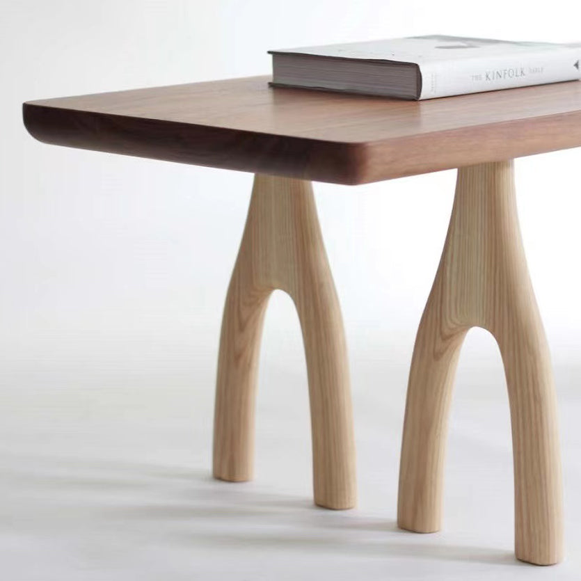 Pine Solid Wood Rectangle Table Modern Dining Table with 3 Legs for Restaurant Clearhalo ' dining_table' 'Dining Tables & Seating' 'Dining Tables' 'furn' 'furn_dining_table' 'Furniture' 'furniture_dining_table' 'Kitchen & Dining Furniture' 'kitchen&dining_furn' 'kitchen' 'kitchen_dining_table' 3739294
