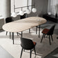 Metal Modern Oval Dining Table Wood Top Table for Dining Room and Kitchen Clearhalo ' dining_table' 'Dining Tables & Seating' 'Dining Tables' 'furn' 'furn_dining_table' 'Furniture' 'furniture_dining_table' 'Kitchen & Dining Furniture' 'kitchen&dining_furn' 'kitchen' 'kitchen_dining_table' 3739298