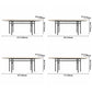Metal Modern Oval Dining Table Wood Top Table for Dining Room and Kitchen Clearhalo ' dining_table' 'Dining Tables & Seating' 'Dining Tables' 'furn' 'furn_dining_table' 'Furniture' 'furniture_dining_table' 'Kitchen & Dining Furniture' 'kitchen&dining_furn' 'kitchen' 'kitchen_dining_table' 3739303