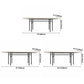 Metal Modern Oval Dining Table Wood Top Table for Dining Room and Kitchen Clearhalo ' dining_table' 'Dining Tables & Seating' 'Dining Tables' 'furn' 'furn_dining_table' 'Furniture' 'furniture_dining_table' 'Kitchen & Dining Furniture' 'kitchen&dining_furn' 'kitchen' 'kitchen_dining_table' 3739304