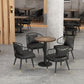 Industrial Dining Table Solid Wood Table with Black Base for Home Kitchen Dinner Clearhalo ' dining_table' 'Dining Tables & Seating' 'Dining Tables' 'furn' 'furn_dining_table' 'Furniture' 'furniture_dining_table' 'Kitchen & Dining Furniture' 'kitchen&dining_furn' 'kitchen' 'kitchen_dining_table' 3739332