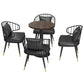 Industrial Dining Table Solid Wood Table with Black Base for Home Kitchen Dinner Clearhalo ' dining_table' 'Dining Tables & Seating' 'Dining Tables' 'furn' 'furn_dining_table' 'Furniture' 'furniture_dining_table' 'Kitchen & Dining Furniture' 'kitchen&dining_furn' 'kitchen' 'kitchen_dining_table' 3739335