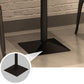 Industrial Dining Room Table Solid Wood Table with Black Base for Dining Room Clearhalo ' dining_table' 'Dining Tables & Seating' 'Dining Tables' 'furn' 'furn_dining_table' 'Furniture' 'furniture_dining_table' 'Kitchen & Dining Furniture' 'kitchen&dining_furn' 'kitchen' 'kitchen_dining_table' 3739357