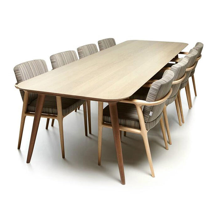 Rectangle 4 Legs Modern Style Dining Table Wood Color Fixed Table of Solid Wood Clearhalo ' dining_table' 'Dining Tables & Seating' 'Dining Tables' 'furn' 'furn_dining_table' 'Furniture' 'furniture_dining_table' 'Kitchen & Dining Furniture' 'kitchen&dining_furn' 'kitchen' 'kitchen_dining_table' 3739399