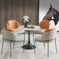 Round Sintered Stone White Dining Table Simplicity Tulip Table for Dining Room Clearhalo ' dining_table' 'Dining Tables & Seating' 'Dining Tables' 'furn' 'furn_dining_table' 'Furniture' 'furniture_dining_table' 'Kitchen & Dining Furniture' 'kitchen&dining_furn' 'kitchen' 'kitchen_dining_table' 3739425
