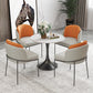 Round Sintered Stone White Dining Table Simplicity Tulip Table for Dining Room Clearhalo ' dining_table' 'Dining Tables & Seating' 'Dining Tables' 'furn' 'furn_dining_table' 'Furniture' 'furniture_dining_table' 'Kitchen & Dining Furniture' 'kitchen&dining_furn' 'kitchen' 'kitchen_dining_table' 3739428