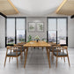 Rectangle Shape Modern Dining Table Wood Color Fixed Table with Solid Wood Clearhalo ' dining_table' 'Dining Tables & Seating' 'Dining Tables' 'furn' 'furn_dining_table' 'Furniture' 'furniture_dining_table' 'Kitchen & Dining Furniture' 'kitchen&dining_furn' 'kitchen' 'kitchen_dining_table' 3739444