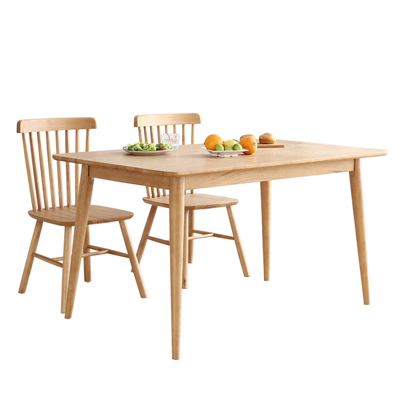 Rectangle Wooden Dining Table Modern Balata Wood Table with 4 Legs for Restaurant Clearhalo ' dining_table' 'Dining Tables & Seating' 'Dining Tables' 'furn' 'furn_dining_table' 'Furniture' 'furniture_dining_table' 'Kitchen & Dining Furniture' 'kitchen&dining_furn' 'kitchen' 'kitchen_dining_table' 3739490