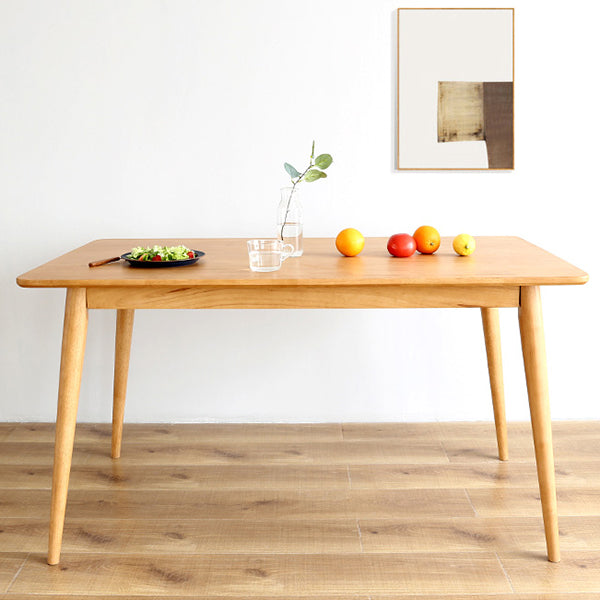 Rectangle Wooden Dining Table Modern Balata Wood Table with 4 Legs for Restaurant Natural Without Chairs Clearhalo ' dining_table' 'Dining Tables & Seating' 'Dining Tables' 'furn' 'furn_dining_table' 'Furniture' 'furniture_dining_table' 'Kitchen & Dining Furniture' 'kitchen&dining_furn' 'kitchen' 'kitchen_dining_table' 3739491