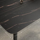 Minimalist Rectangle Shape Standard Dining Table Sintered Stone Dining Table for Kitchen Clearhalo ' dining_table' 'Dining Tables & Seating' 'Dining Tables' 'furn' 'furn_dining_table' 'Furniture' 'furniture_dining_table' 'Kitchen & Dining Furniture' 'kitchen&dining_furn' 'kitchen' 'kitchen_dining_table' 3739500