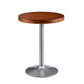 Industrial Style Solid Wood Dining Table Brown Table with Metal Base for Dinning Room Round Without Chairs Clearhalo ' dining_table' 'Dining Tables & Seating' 'Dining Tables' 'furn' 'furn_dining_table' 'Furniture' 'furniture_dining_table' 'Kitchen & Dining Furniture' 'kitchen&dining_furn' 'kitchen' 'kitchen_dining_table' 3739549