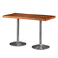 Industrial Style Solid Wood Dining Table Brown Table with Metal Base for Dinning Room Rectangle Without Chairs Clearhalo ' dining_table' 'Dining Tables & Seating' 'Dining Tables' 'furn' 'furn_dining_table' 'Furniture' 'furniture_dining_table' 'Kitchen & Dining Furniture' 'kitchen&dining_furn' 'kitchen' 'kitchen_dining_table' 3739553