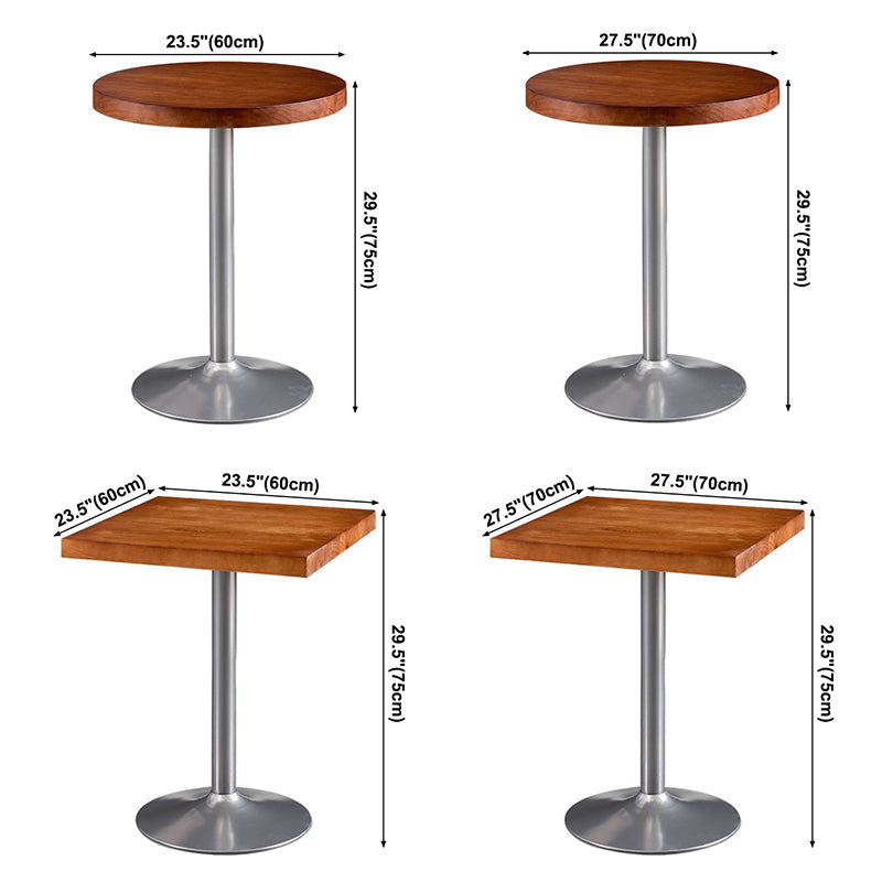 Industrial Style Solid Wood Dining Table Brown Table with Metal Base for Dinning Room Clearhalo ' dining_table' 'Dining Tables & Seating' 'Dining Tables' 'furn' 'furn_dining_table' 'Furniture' 'furniture_dining_table' 'Kitchen & Dining Furniture' 'kitchen&dining_furn' 'kitchen' 'kitchen_dining_table' 3739558
