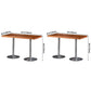 Industrial Style Solid Wood Dining Table Brown Table with Metal Base for Dinning Room Clearhalo ' dining_table' 'Dining Tables & Seating' 'Dining Tables' 'furn' 'furn_dining_table' 'Furniture' 'furniture_dining_table' 'Kitchen & Dining Furniture' 'kitchen&dining_furn' 'kitchen' 'kitchen_dining_table' 3739559