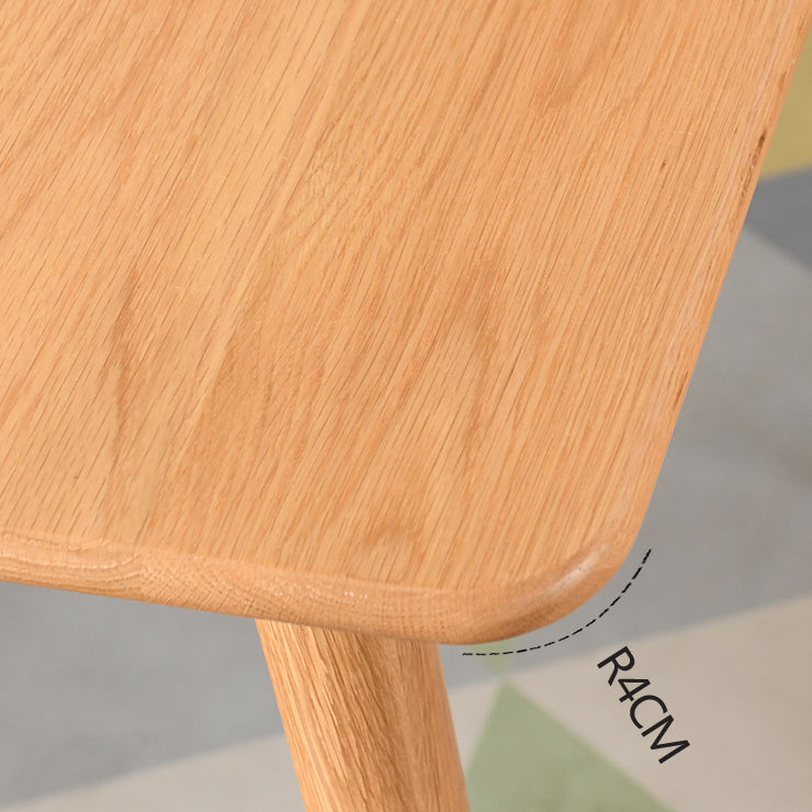 Rectangle Oak Wood Dining Table Modern Table in Nature with Double Pedestal Clearhalo ' dining_table' 'Dining Tables & Seating' 'Dining Tables' 'furn' 'furn_dining_table' 'Furniture' 'furniture_dining_table' 'Kitchen & Dining Furniture' 'kitchen&dining_furn' 'kitchen' 'kitchen_dining_table' 3739586