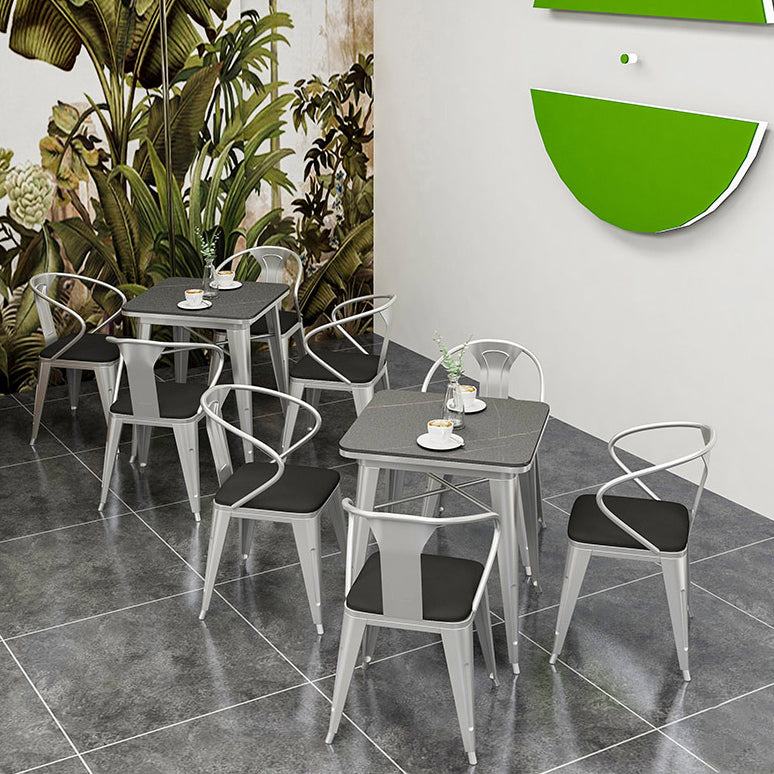 Industrial Dining Room Table Sintered Stone Table with Sled Base for Home Kitchen Dinner Clearhalo ' dining_table' 'Dining Tables & Seating' 'Dining Tables' 'furn' 'furn_dining_table' 'Furniture' 'furniture_dining_table' 'Kitchen & Dining Furniture' 'kitchen&dining_furn' 'kitchen' 'kitchen_dining_table' 3739603