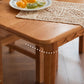 Simplicity Rectangle 4-foot Home Furniture Solid Wood Dining Table with Drawer Clearhalo ' dining_table' 'Dining Tables & Seating' 'Dining Tables' 'furn' 'furn_dining_table' 'Furniture' 'furniture_dining_table' 'Kitchen & Dining Furniture' 'kitchen&dining_furn' 'kitchen' 'kitchen_dining_table' 3739613
