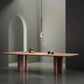 Solid Wood Contemporary Oval Dining Table Solid Wood Top Table for Dining Room Clearhalo ' dining_table' 'Dining Tables & Seating' 'Dining Tables' 'furn' 'furn_dining_table' 'Furniture' 'furniture_dining_table' 'Kitchen & Dining Furniture' 'kitchen&dining_furn' 'kitchen' 'kitchen_dining_table' 3739623