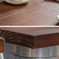 Industrial Style Solid Wood Top Dining Table Brown Table with Metal Base for Dinning Room Clearhalo ' dining_table' 'Dining Tables & Seating' 'Dining Tables' 'furn' 'furn_dining_table' 'Furniture' 'furniture_dining_table' 'Kitchen & Dining Furniture' 'kitchen&dining_furn' 'kitchen' 'kitchen_dining_table' 3739632