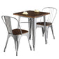 Industrial Style Solid Wood Top Dining Table Brown Table with Metal Base for Dinning Room Clearhalo ' dining_table' 'Dining Tables & Seating' 'Dining Tables' 'furn' 'furn_dining_table' 'Furniture' 'furniture_dining_table' 'Kitchen & Dining Furniture' 'kitchen&dining_furn' 'kitchen' 'kitchen_dining_table' 3739634
