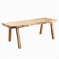 Modern Khaki Solid Wood Dining Table Rectangle Kitchen Dining Table with 4 Legs Base Clearhalo ' dining_table' 'Dining Tables & Seating' 'Dining Tables' 'furn' 'furn_dining_table' 'Furniture' 'furniture_dining_table' 'Kitchen & Dining Furniture' 'kitchen&dining_furn' 'kitchen' 'kitchen_dining_table' 3739646