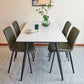 Simple Home Sintered Stone Dining Table Rectangle Shape Dining Table with 4 Legs Base Clearhalo ' dining_table' 'Dining Tables & Seating' 'Dining Tables' 'furn' 'furn_dining_table' 'Furniture' 'furniture_dining_table' 'Kitchen & Dining Furniture' 'kitchen&dining_furn' 'kitchen' 'kitchen_dining_table' 3739741