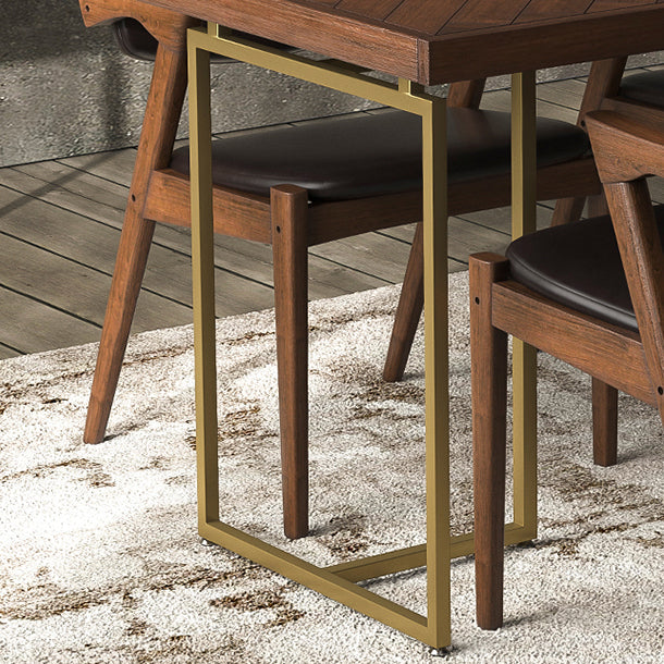 Traditional Luxury Rectangle Dining Table Solid Wood Table for Dining Room Clearhalo ' dining_table' 'Dining Tables & Seating' 'Dining Tables' 'furn' 'furn_dining_table' 'Furniture' 'furniture_dining_table' 'Kitchen & Dining Furniture' 'kitchen&dining_furn' 'kitchen' 'kitchen_dining_table' 3739779