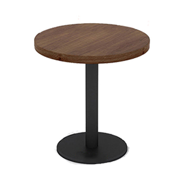 Industrial Solid Wood Dining Table Brown Table with Metal Base for Dinning Room Round Without Chairs Clearhalo ' dining_table' 'Dining Tables & Seating' 'Dining Tables' 'furn' 'furn_dining_table' 'Furniture' 'furniture_dining_table' 'Kitchen & Dining Furniture' 'kitchen&dining_furn' 'kitchen' 'kitchen_dining_table' 3739788