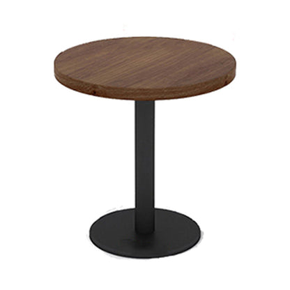 Industrial Solid Wood Dining Table Brown Table with Metal Base for Dinning Room Round Without Chairs Clearhalo ' dining_table' 'Dining Tables & Seating' 'Dining Tables' 'furn' 'furn_dining_table' 'Furniture' 'furniture_dining_table' 'Kitchen & Dining Furniture' 'kitchen&dining_furn' 'kitchen' 'kitchen_dining_table' 3739788