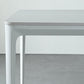 Modern White Kitchen Dining Table Sintered Stone Rectangle Shape Dining Table with 4 Legs Base Clearhalo ' dining_table' 'Dining Tables & Seating' 'Dining Tables' 'Furniture' 'furniture_dining_table' 'Kitchen & Dining Furniture' 'kitchen&dining_furn' 'kitchen' 'kitchen_dining_table' 3739844