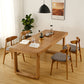 Rectangle Sled Base Dining Site Table Solid Wood Dining Room Collection for Indoor Clearhalo ' dining_table' 'Dining Tables & Seating' 'Dining Tables' 'furn' 'furn_dining_table' 'Furniture' 'furniture_dining_table' 'Kitchen & Dining Furniture' 'kitchen&dining_furn' 'kitchen' 'kitchen_dining_table' 3739875
