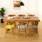 Rectangle Sled Base Dining Site Table Solid Wood Dining Room Collection for Indoor Clearhalo ' dining_table' 'Dining Tables & Seating' 'Dining Tables' 'furn' 'furn_dining_table' 'Furniture' 'furniture_dining_table' 'Kitchen & Dining Furniture' 'kitchen&dining_furn' 'kitchen' 'kitchen_dining_table' 3739876