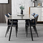 Simplicity Style Home Sintered Stone Dining Table Rectangle Shape Table with 4 Legs Base Clearhalo ' dining_table' 'Dining Tables & Seating' 'Dining Tables' 'furn' 'furn_dining_table' 'Furniture' 'furniture_dining_table' 'Kitchen & Dining Furniture' 'kitchen&dining_furn' 'kitchen' 'kitchen_dining_table' 3739943